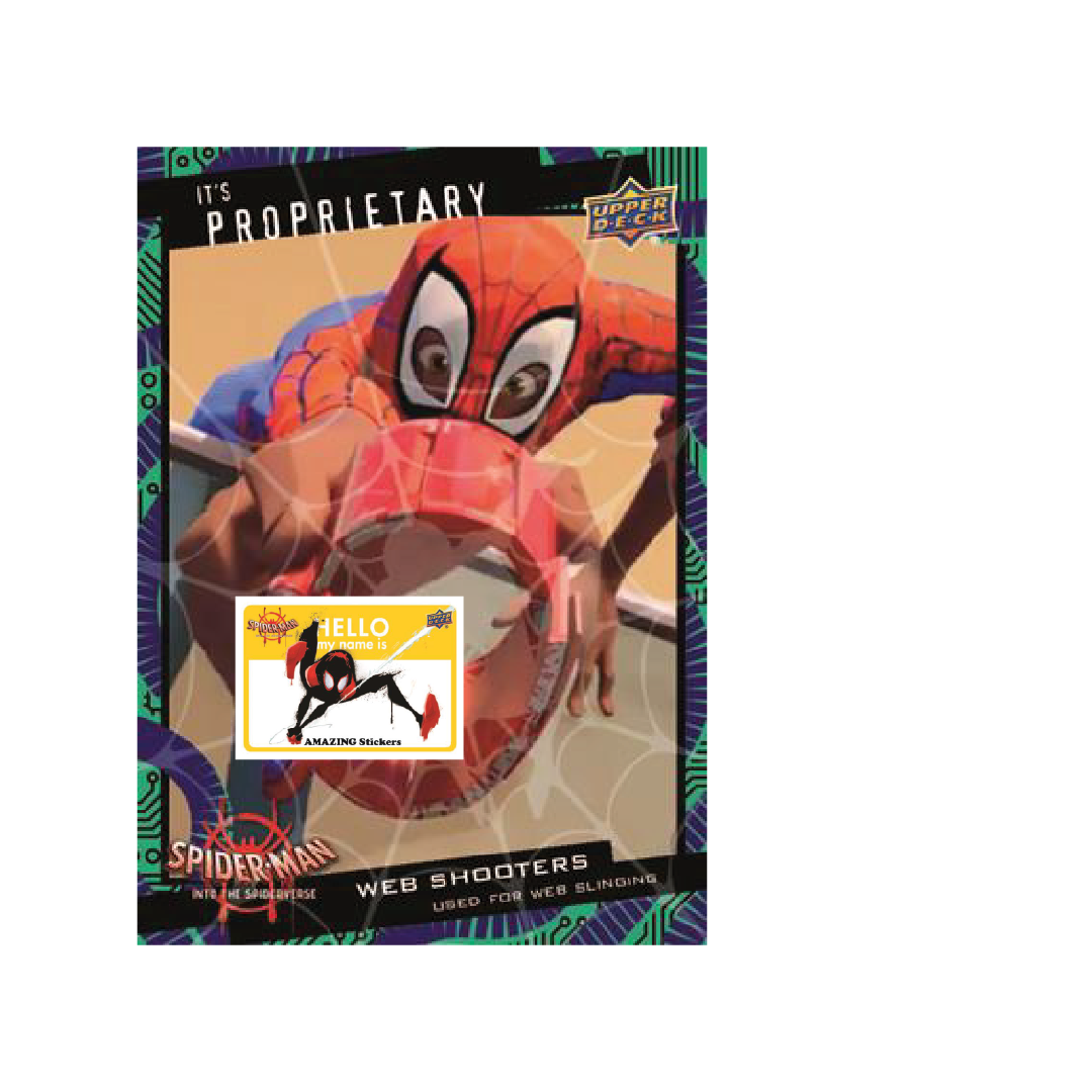 Upper Deck Marvel Spider-Man Into the Spider-Verse 2022 Hobby