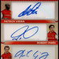 Topps Patrick Vieira/Robert Pires/Freddie Ljunberg 13/25 Orange Triple Autograph #CT-VPL 2026 Chrome Premier League