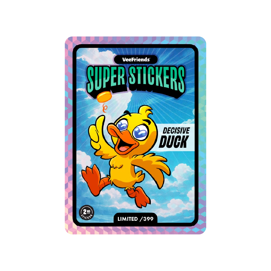 VeeFriends Super Stickers - Manga Series 2025 Hobby Box