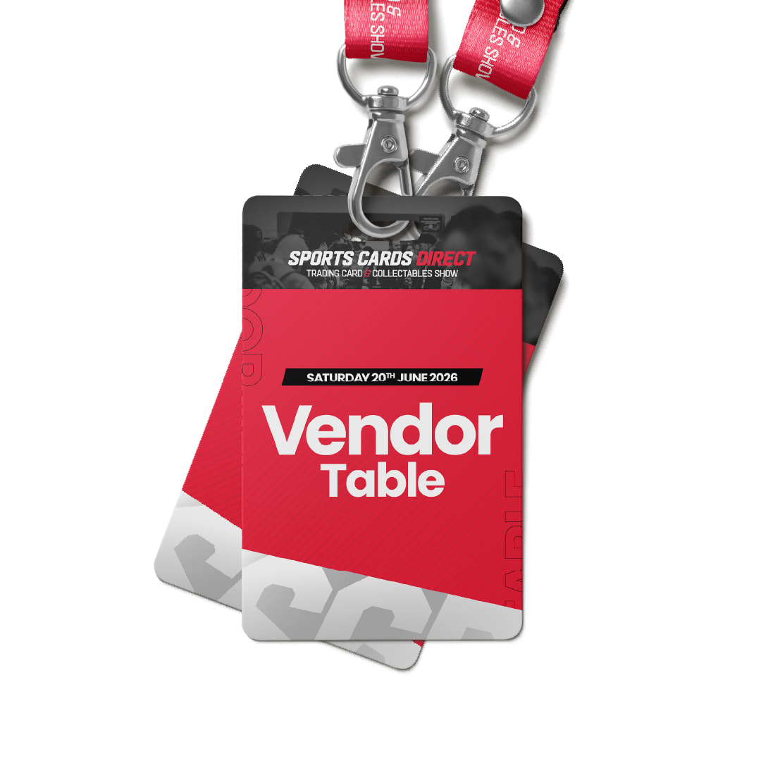 Sports Cards Direct Trading Card & Collectables Show 20/06/26 - Vendor Table