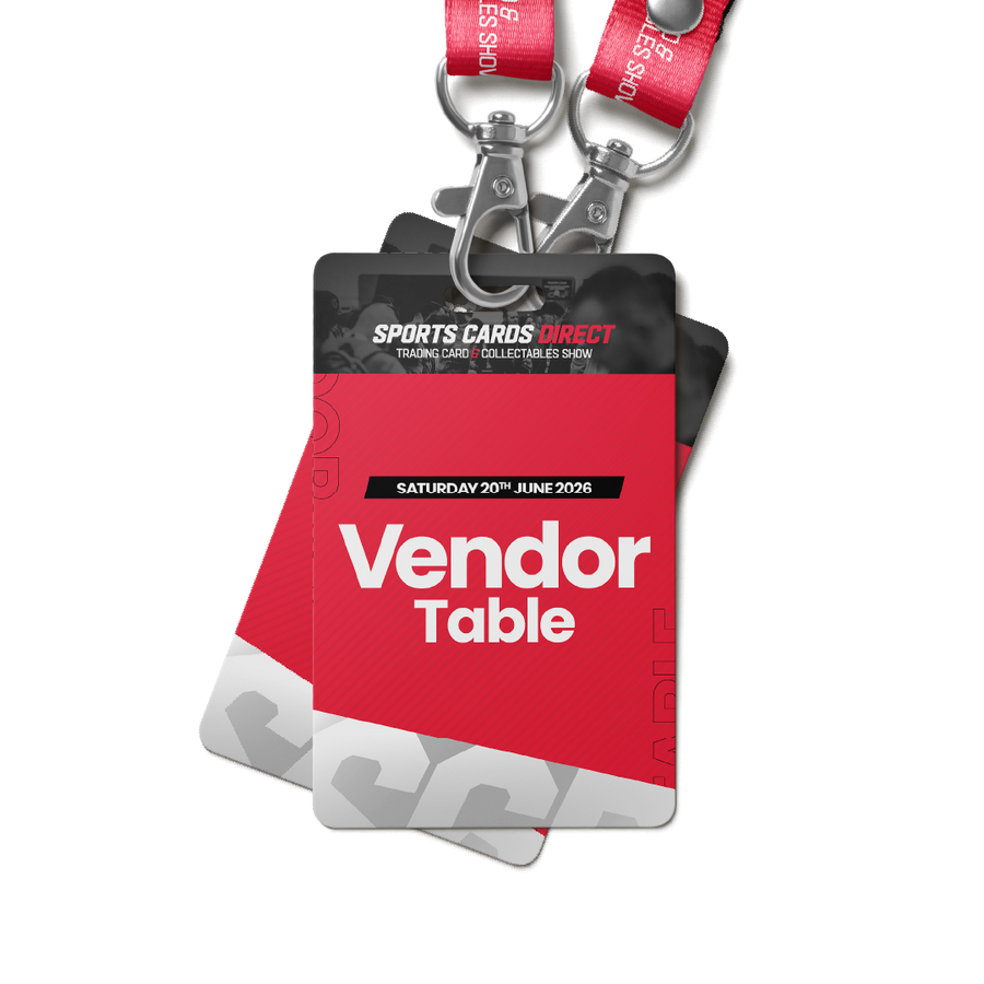 Sports Cards Direct Trading Card & Collectables Show 20/06/26 - Vendor Table