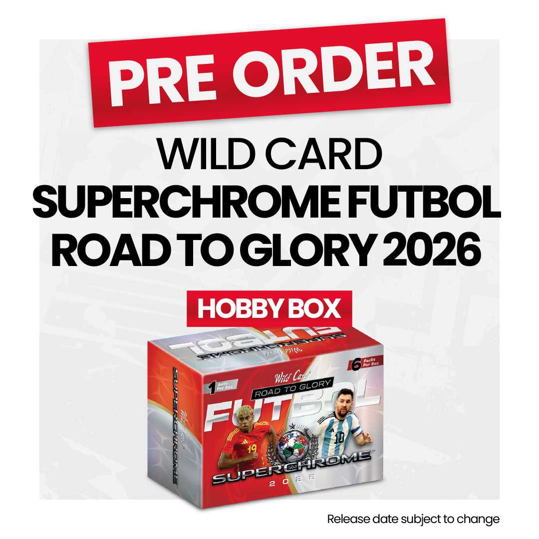 Wild Card SuperChrome Soccer Road to Glory 2026 Hobby Box - Pre-Order