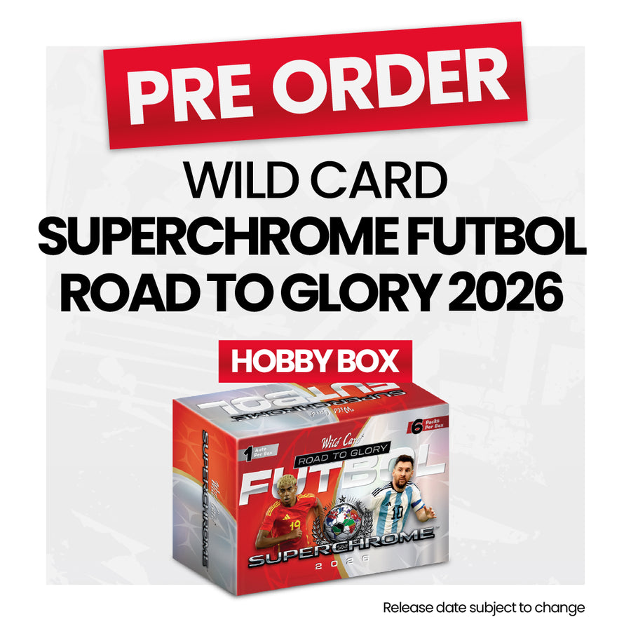 Wild Card SuperChrome Soccer Road to Glory 2026 Hobby Box - Pre-Order