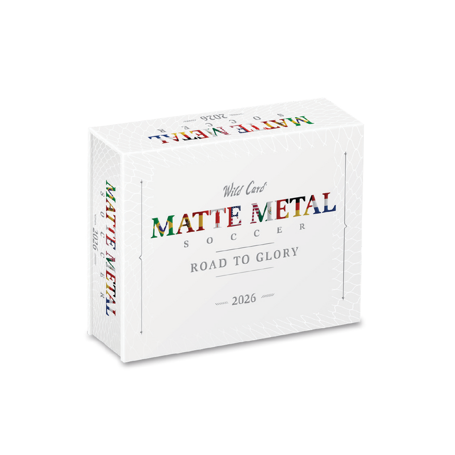 Wild Card Matte Metal Soccer 2026 Road to Glory Hobby Box