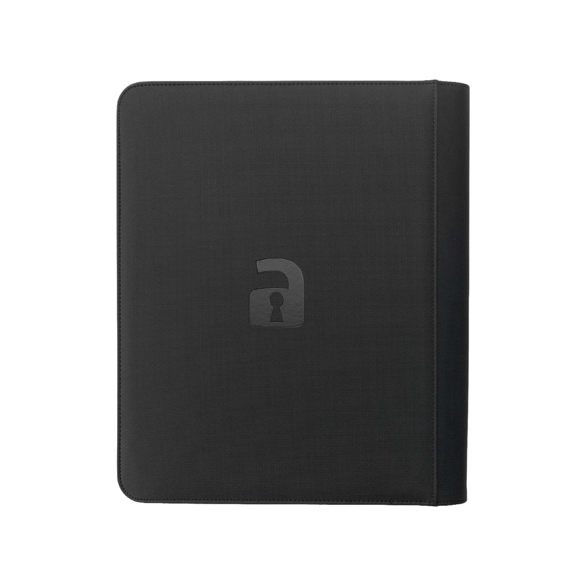 Vault X 9 pocket Exo-Tec Top loader compatible Zip Binder - Black