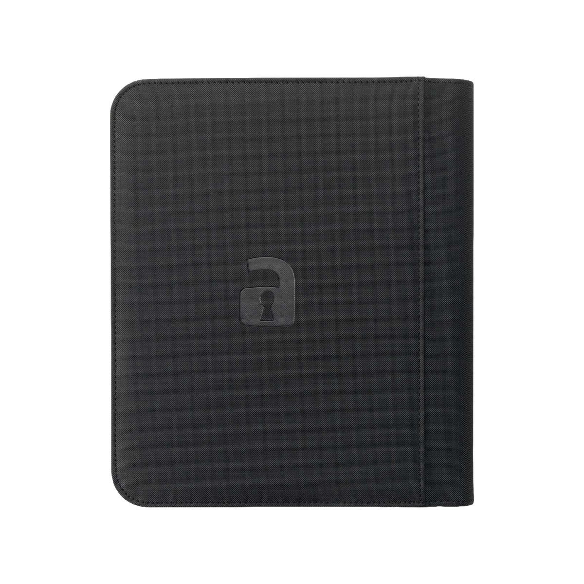 Vault X 4 Pocket Exo-Tec Top Loader Compatible Zip Binder - Black