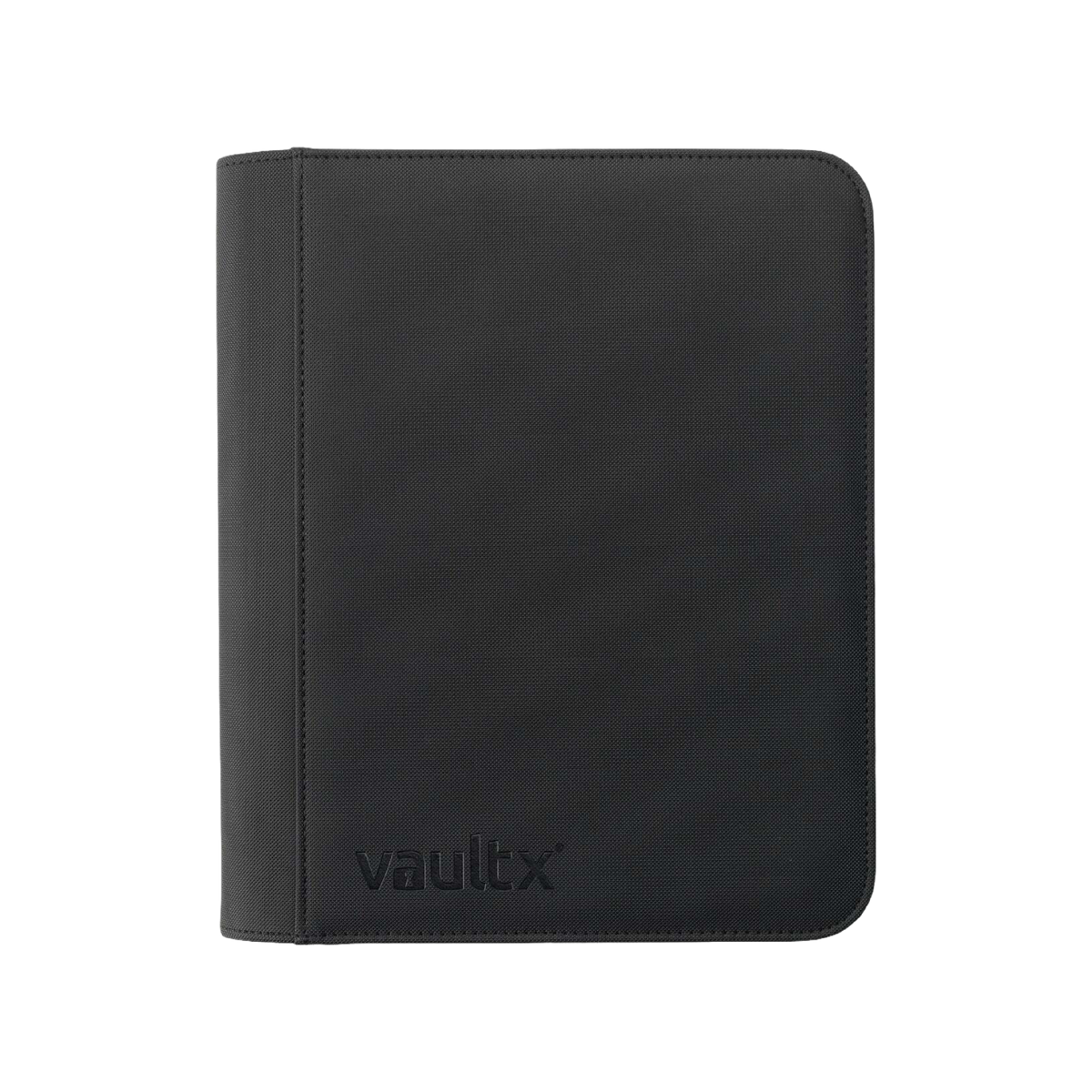 Vault X 4 Pocket Exo-Tec Top Loader Compatible Zip Binder - Black