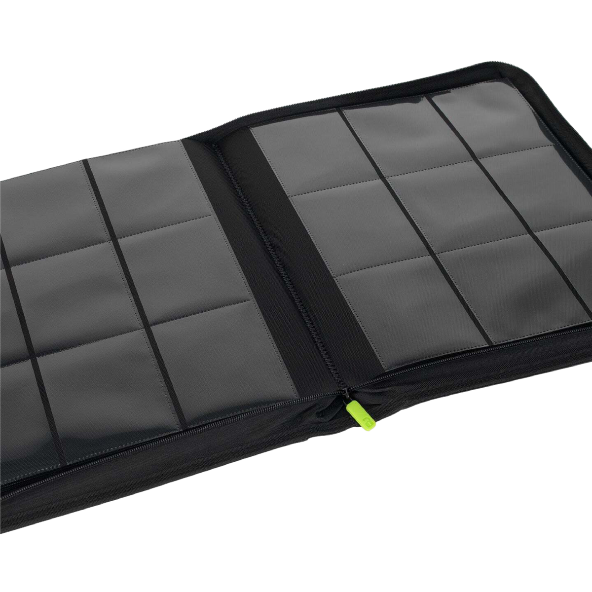 Vault X 9 pocket Exo-Tec Top loader compatible Zip Binder - Black