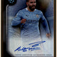 Topps Sergio Aguero 08/10 Framed Autograph #FA-SA 2023-24 Museum Collection Uefa Champions League