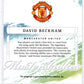 Panini David Beckham Master Strokes 92/99 #M-DBE 2024 Impeccable Premier League Soccer