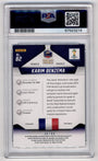 Panini Karim Benzema 36/99 Purple Prizm #82 2014 Prizm World Cup PSA 9