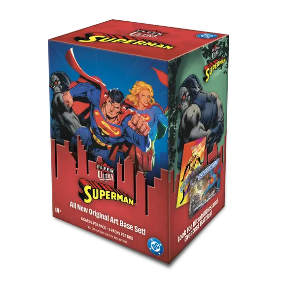 Upper Deck Fleer Ultra Superman 2026 Blaster Box