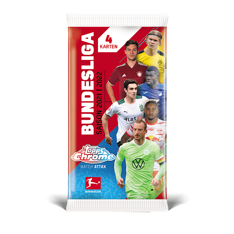 Topps Bundesliga Match Attax Chrome 2021/22 Hobby Box