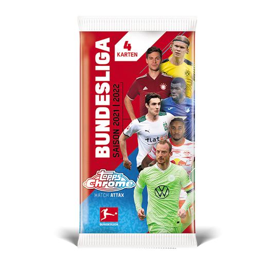 Topps Bundesliga Match Attax Chrome 2021/22 Hobby Box