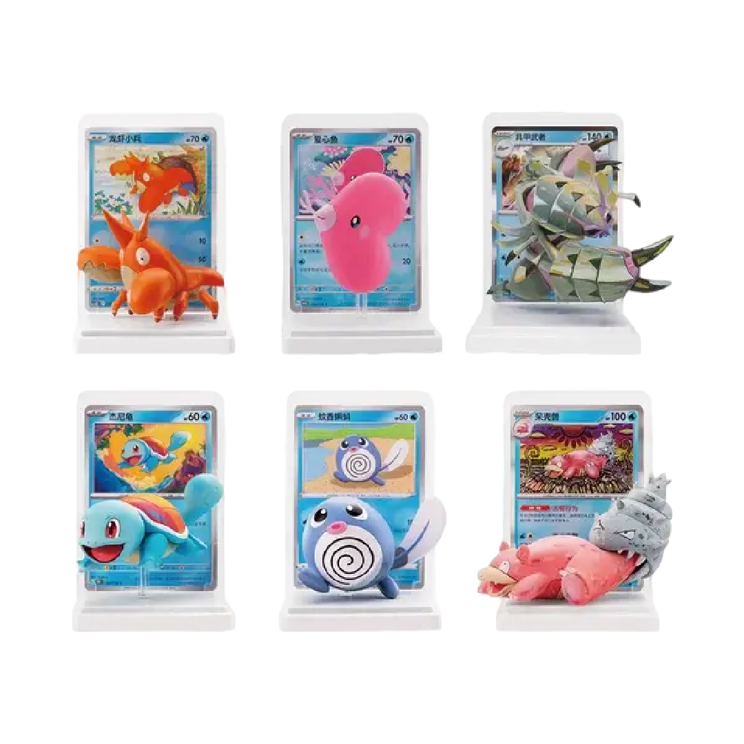 Pokémon TCG: Dream Painting Water Ecology Figure Set Vol. 2