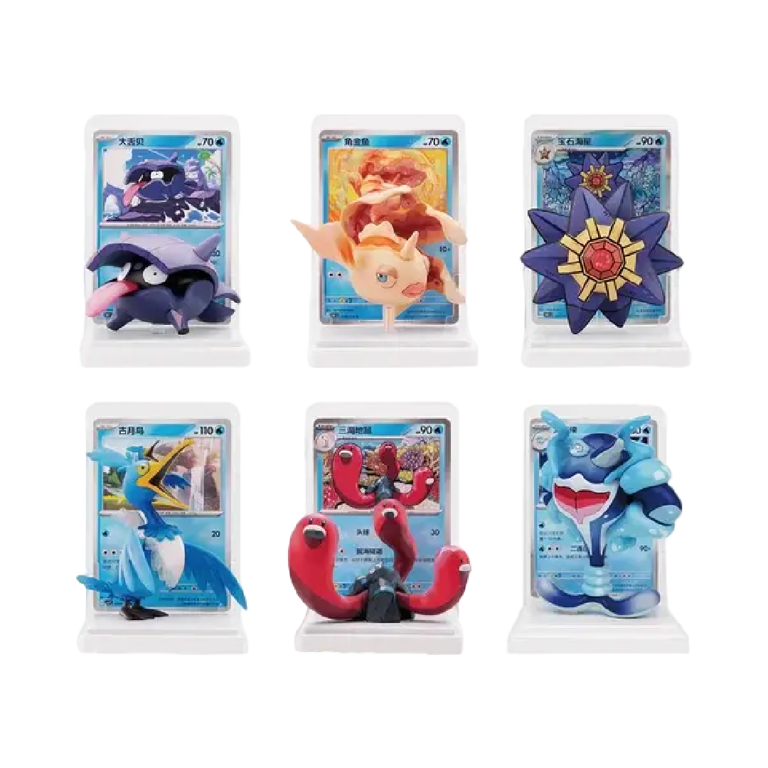 Pokémon TCG: Dream Painting Water Ecology Figure Set Vol. 2