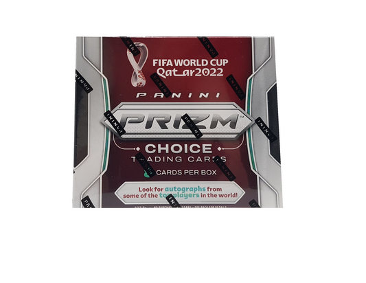 Panini Prizm World Cup 2022 Football/Soccer Choice Box Hobby