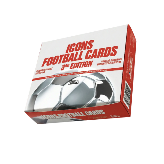 Club Legacyz Icons Soccer 2026 Third Edition Hobby Box