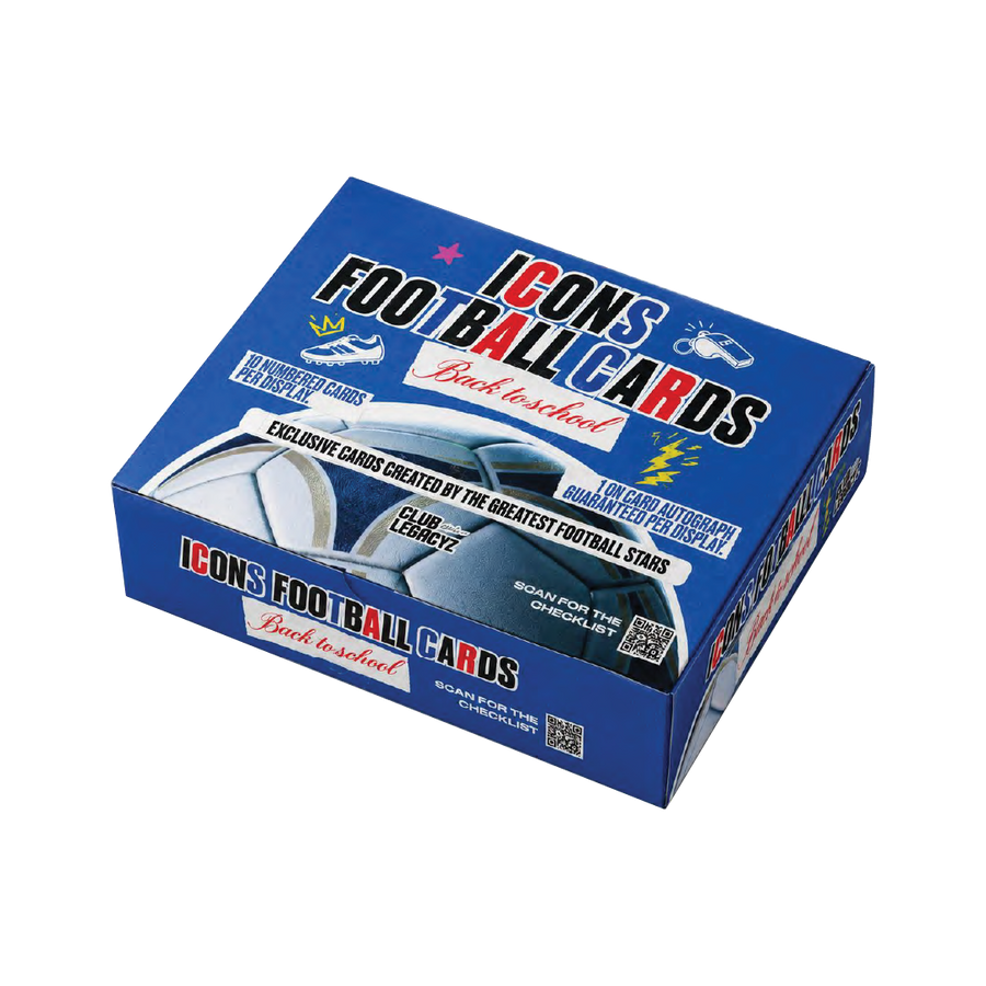 Club Legacyz Icons Back to School Fifth Edition 2026 Soccer Hobby Box