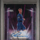 Topps Cole Palmer 60/75 Black Lazer Autographs Magenta BLA-CP 2024 -25 Topps Chrome Uefa Club Competitions PSA 10