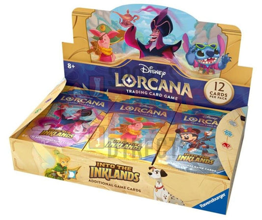 Disney Lorcana Tcg Into The Inklands Booster Box - 24 Packs