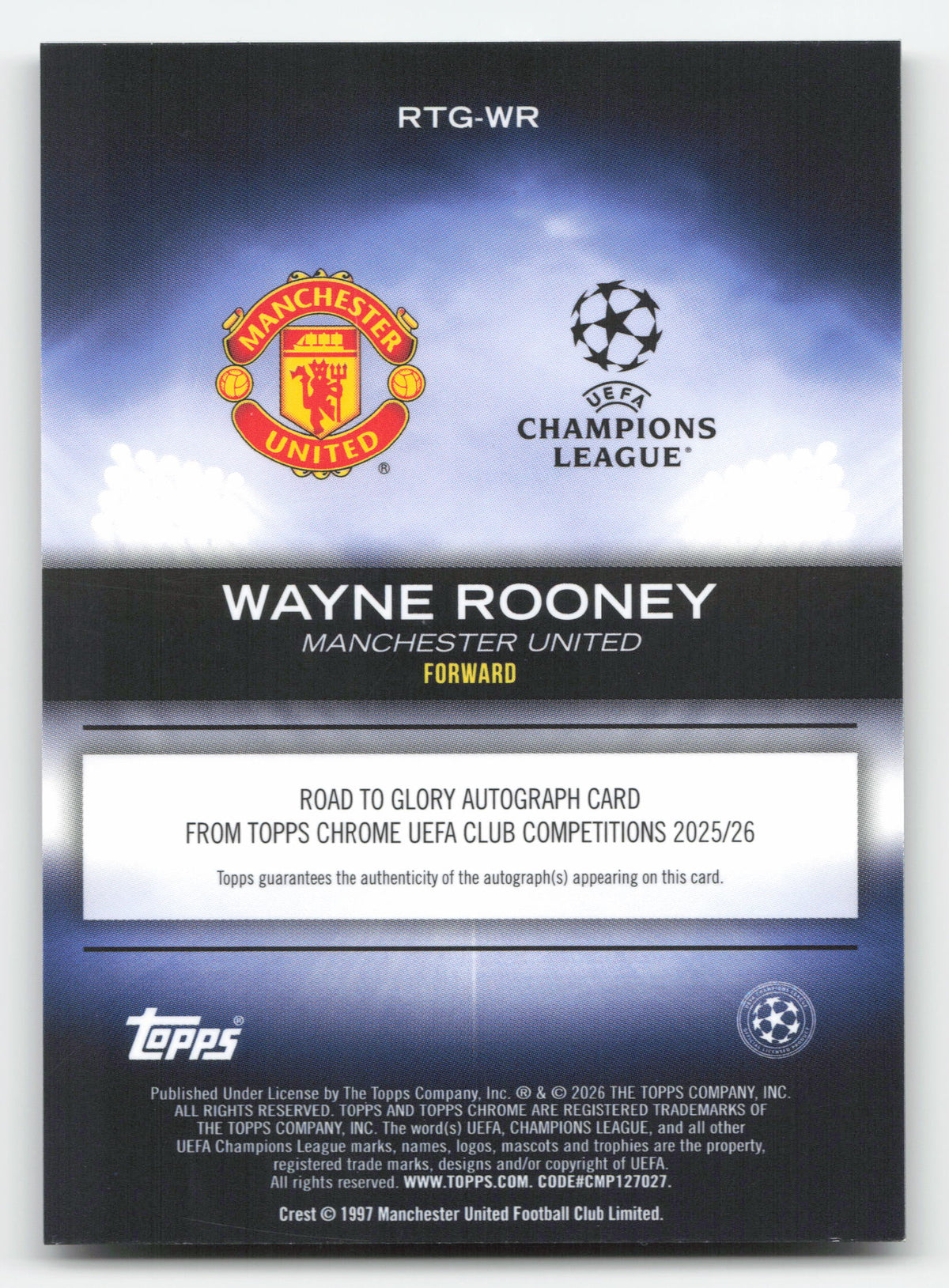 Topps Wayne Rooney 18/50 RTG-WR 2025 Chrome UEFA Club Competitions · image 2 · SCD_GOOGLE_DRIVE:1aIX05nWEhXscgjbamS3H92Fu6dtbF94q
