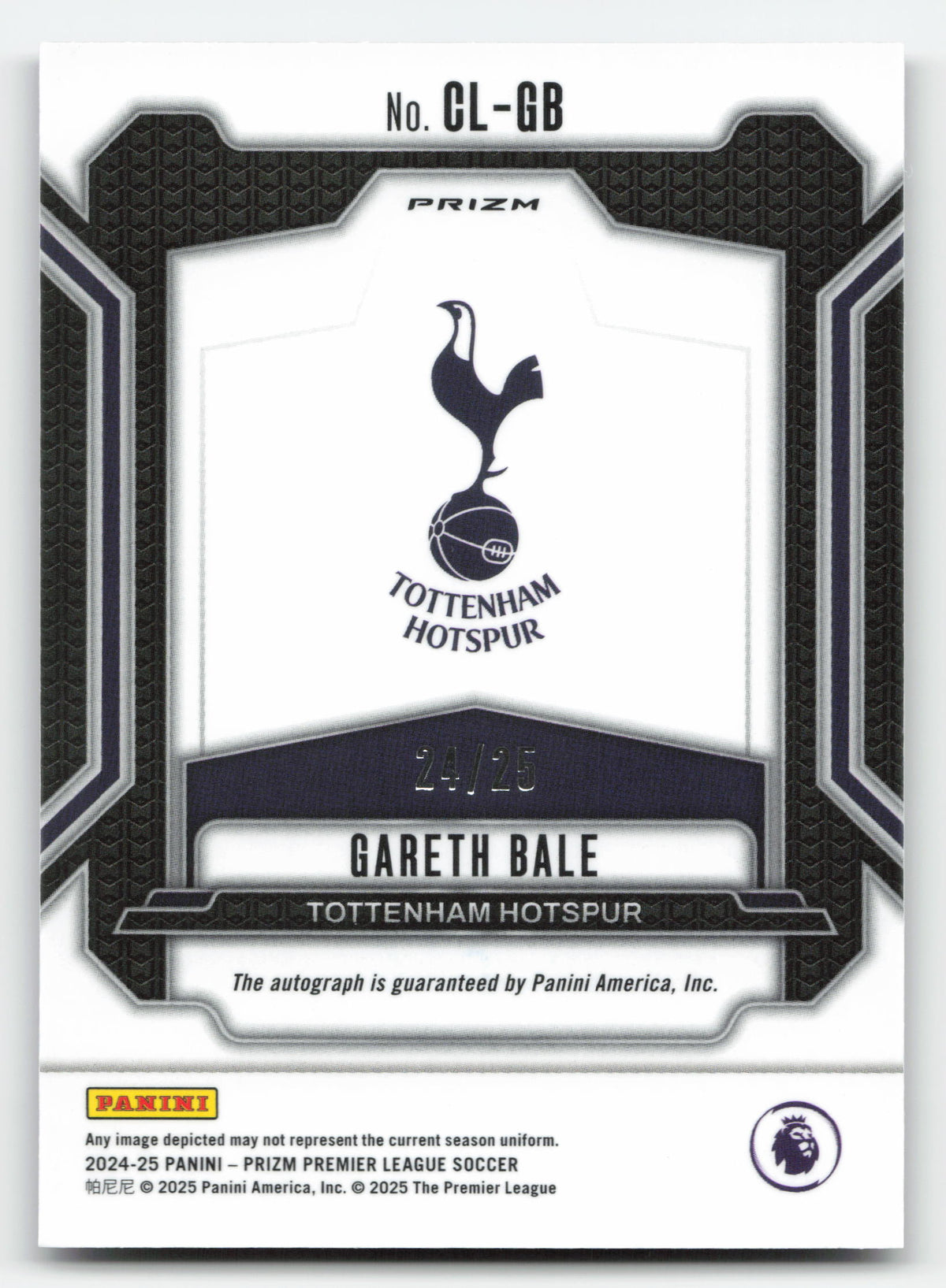 Panini Gareth Bale 24/25 Cl-GB 2024/25 Prizm Premier League Soccer · image 2 · SCD_GOOGLE_DRIVE:1lqwljfjmJ3dCvW3a13bPrW2bWZEvqpob