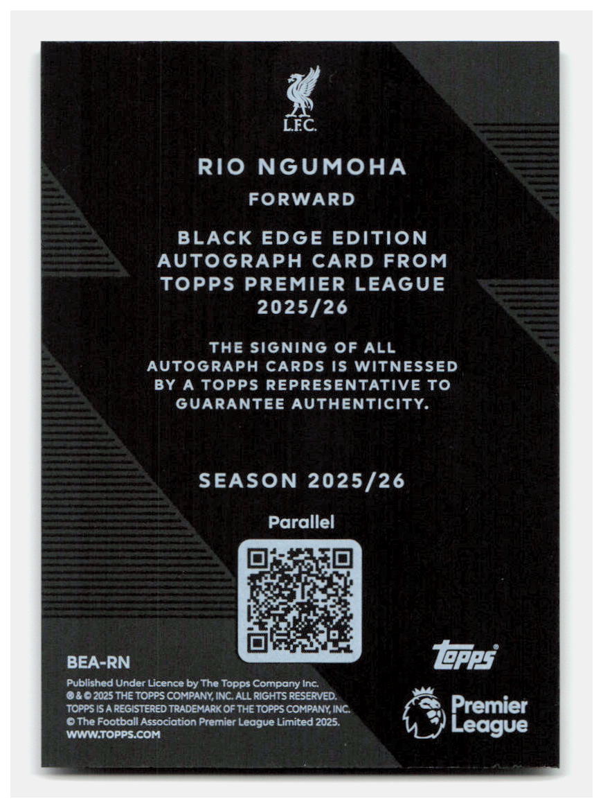 Topps Rio Ngumoha 89/99 BEA-RN 2025 Chrome Premier League · image 2 · SCD_GOOGLE_DRIVE:1JJc5x-fLV3AzoRjs4JgGqR65l4PgblaC