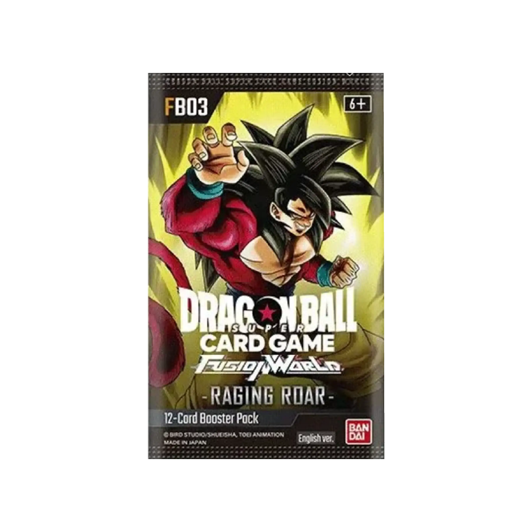 Dragon Ball Super Card Game: Fusion World – Raging Roar [FB03] Booster Box