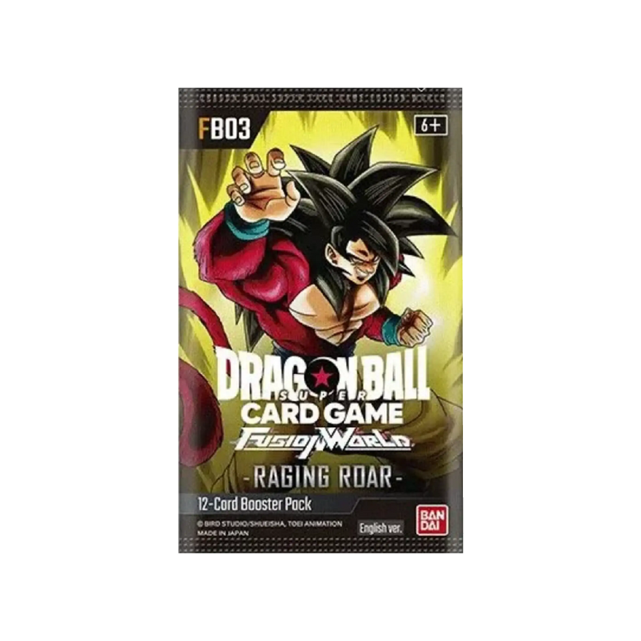 Dragon Ball Super Card Game: Fusion World – Raging Roar [FB03] Booster Pack