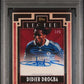 Topps Didier Drogba 3/5 Legends Autographs Red - 2021 Topps Deco Uefa Champions League PSA 9