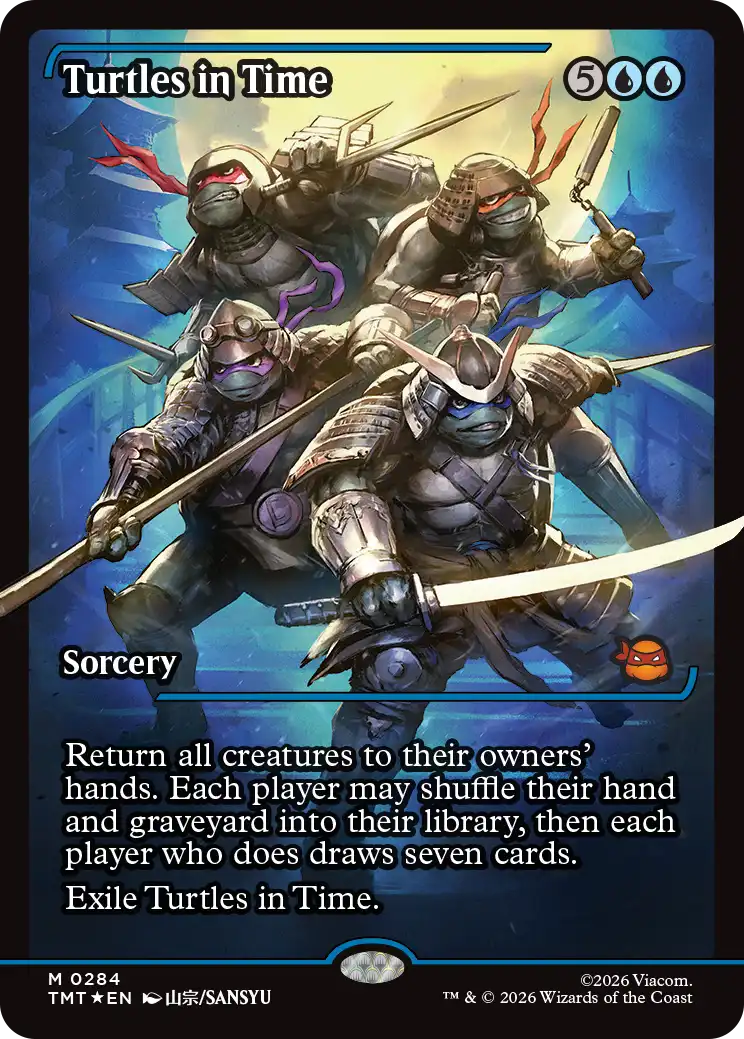 Magic: The Gathering: Teenage Mutant Ninja Turtles Collector Booster B Magic: The Gathering: Teenage Mutant Ninja Turtles Collector Booster B
