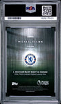 Topps Michael Essien A Cold & Rainy Night In Chrome #4 2025-2026 Topps Chrome Premier League PSA 10