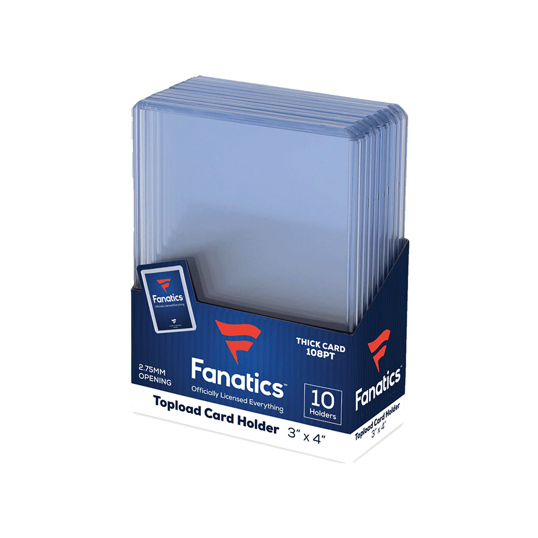 Fanatics Collectibles 108pt 3x4 Top Loader - 10 Count