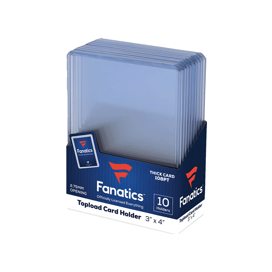 Fanatics Collectibles 108pt 3x4 Top Loader - 10 Count