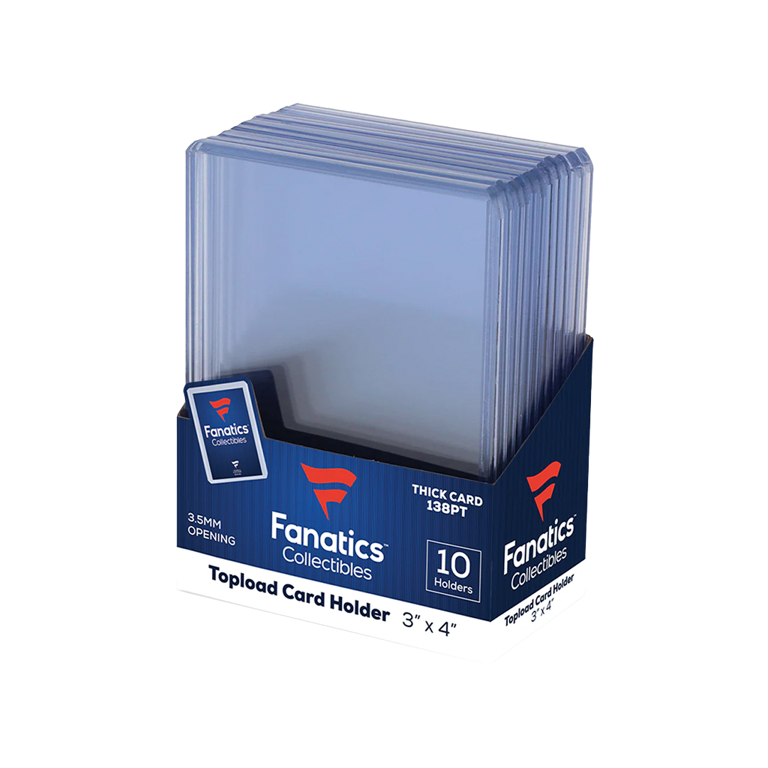Fanatics Collectibles 138pt 3x4 Top Loader - 10 count