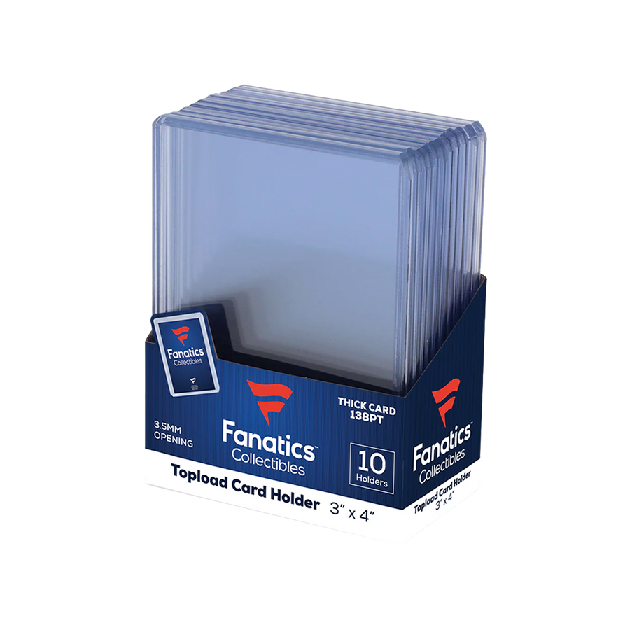 Fanatics Collectibles 138pt 3x4 Top Loader - 10 count