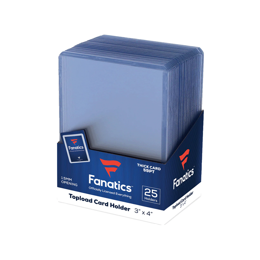 Fanatics Collectibles 59pt 3x4 Top Loader - 25 Count