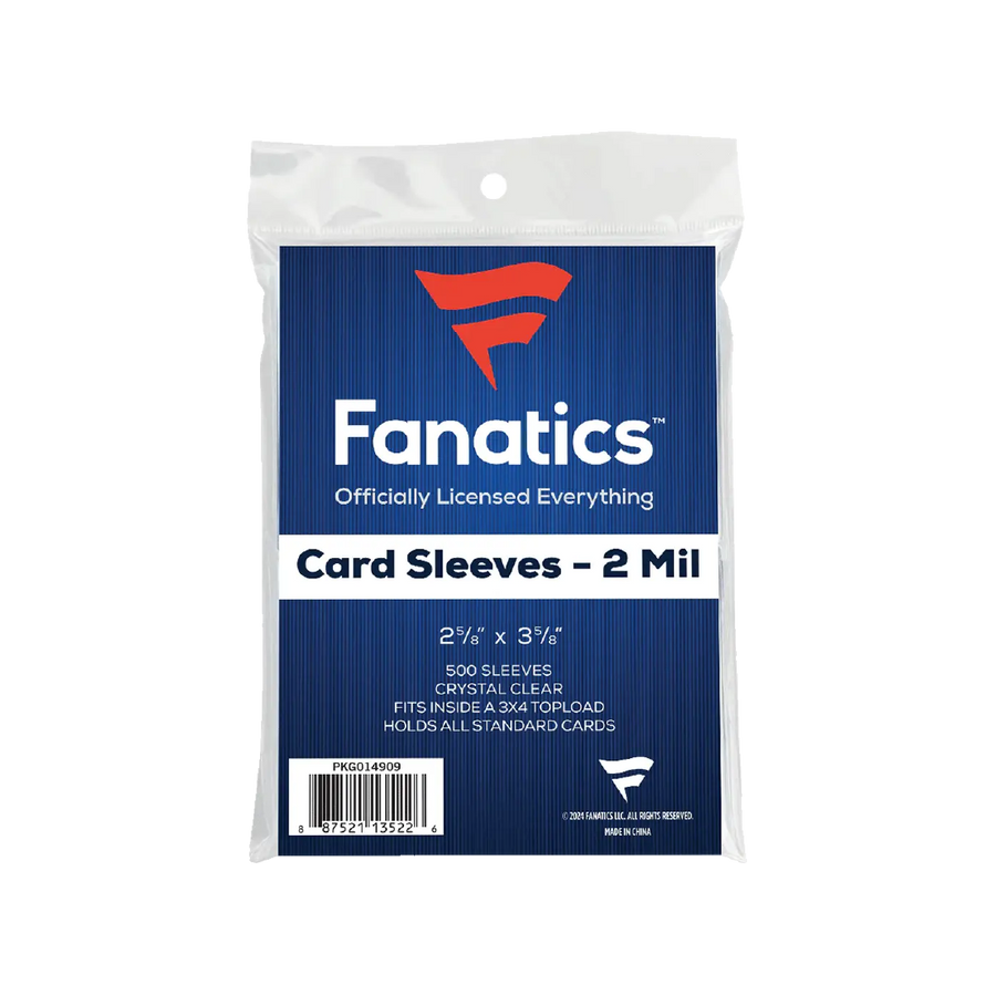 Fanatics Collectibles Soft Sleeves - 500 Count