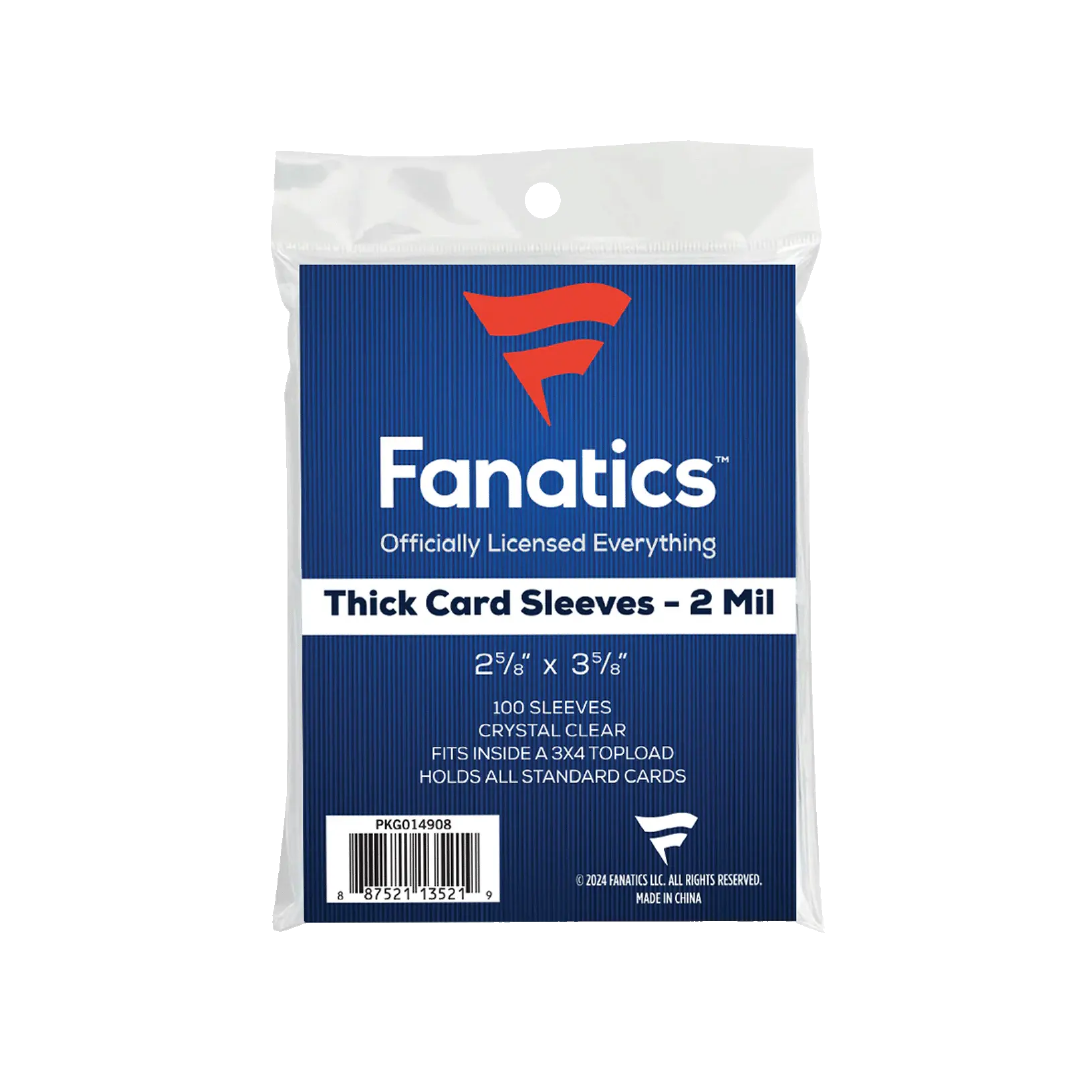 Fanatics Collectibles Soft Sleeves - 100 Count