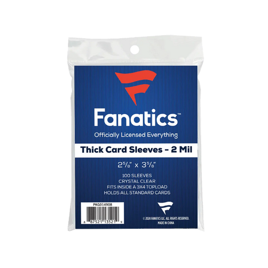 Fanatics Collectibles Soft Sleeves - 100 Count