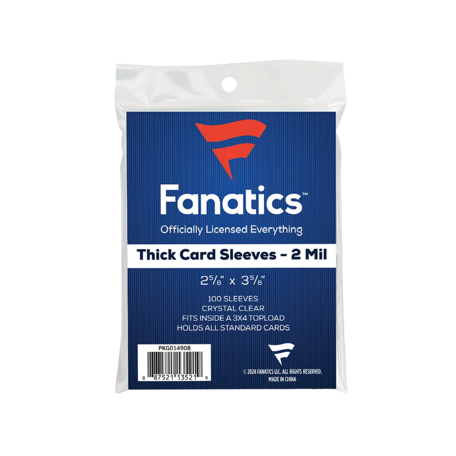 Fanatics Collectibles Soft Sleeves - 100 Count