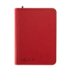 Vault X 9-Pocket Exo-Tec Zip Binder - Red