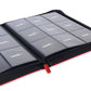 Vault X 9-Pocket Exo-Tec Zip Binder - Red