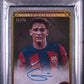 Topps Gavi 21/25 Marks Of Excellence Autographs Orange #EXGV2 2024-25 Topps Finest Uefa Club Competitions PSA 9