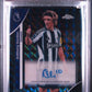 Topps Anthony Gordon 09/10 Chrome Autograph Black Geometric #CA-AY 2025-2026 Topps Chrome Premier League PSA 9