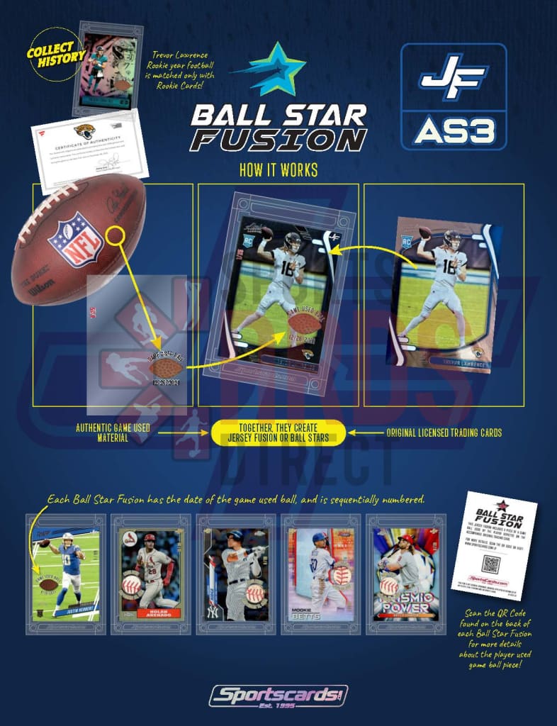 Jersey Fusion All Sports Series 3 Sealed Box Hobby