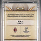 Topps Kaka 18/25 Crowned Legends Autographs #CLA-KA 2024-25 Topps Reverence Uefa Club Competitions PSA 10