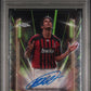 Topps Kaka 84/99 Black Lazer Autographs Neon Green #BLA-KK 2024 -25 Topps Chrome Uefa Club Competitions PSA 9
