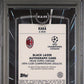 Topps Kaka 84/99 Black Lazer Autographs Neon Green #BLA-KK 2024 -25 Topps Chrome Uefa Club Competitions PSA 9